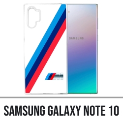 Coque Samsung Galaxy Note 10 - Bmw M Performance Blanc