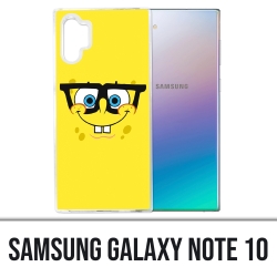 Coque Samsung Galaxy Note 10 - Bob Éponge Lunettes