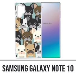 Coque Samsung Galaxy Note 10 - Bouledogues