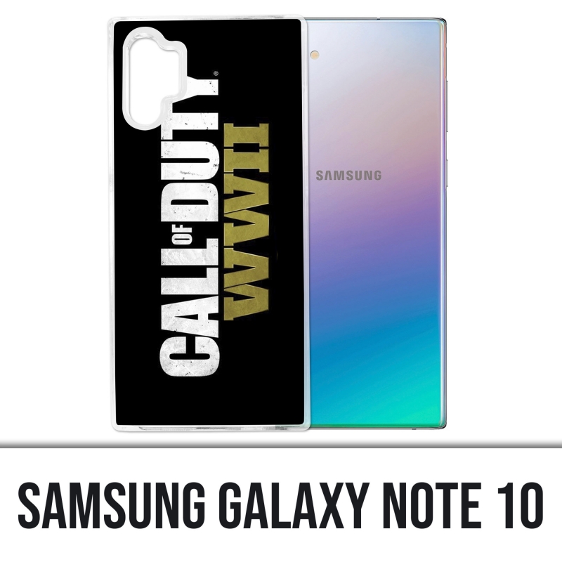 Custodia Samsung Galaxy Note 10 - Logo Call Of Duty Ww2