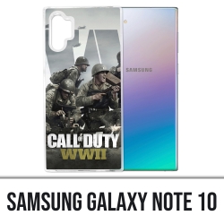 Coque Samsung Galaxy Note 10 - Call Of Duty Ww2 Personnages