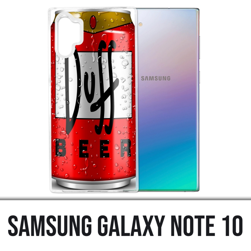 Coque Samsung Galaxy Note 10 - Canette-Duff-Beer