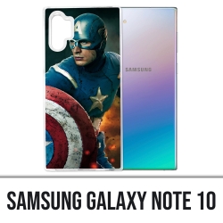 Custodia Samsung Galaxy Note 10 - Captain America Comics Avengers
