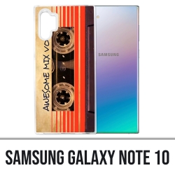 Coque Samsung Galaxy Note 10 - Cassette Audio Vintage Gardiens De La Galaxie