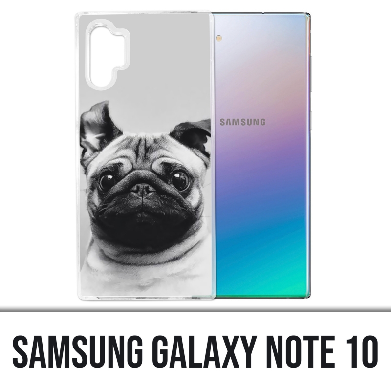 Coque Samsung Galaxy Note 10 - Chien Carlin Oreilles