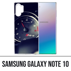 Coque Samsung Galaxy Note 10 - Compteur Audi Rs5