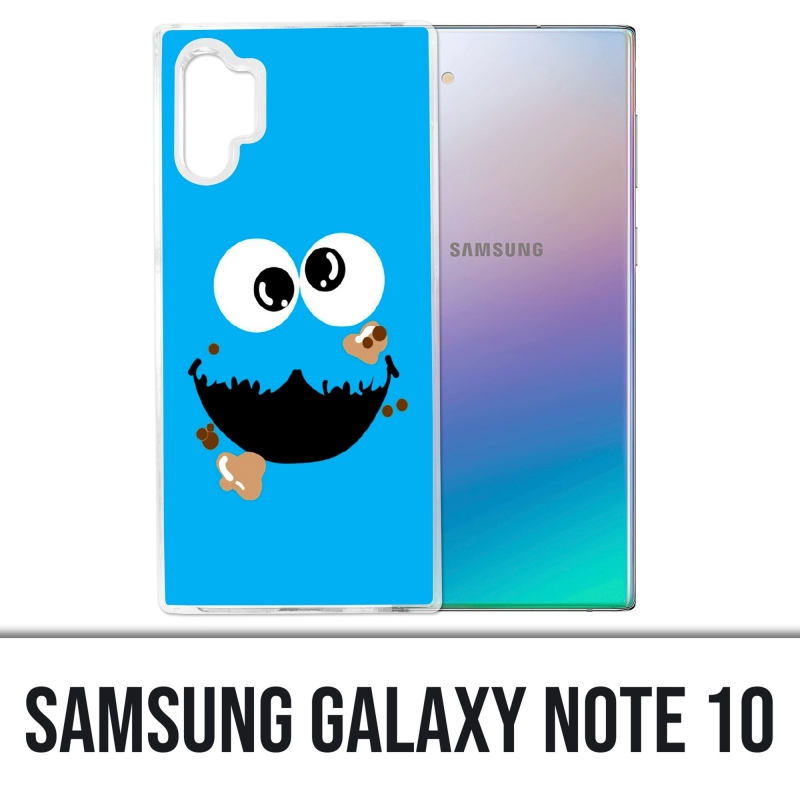 Samsung Galaxy Note 10 Hülle - Cookie Monster Face
