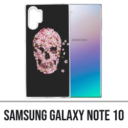Coque Samsung Galaxy Note 10 - Crane Fleurs 2