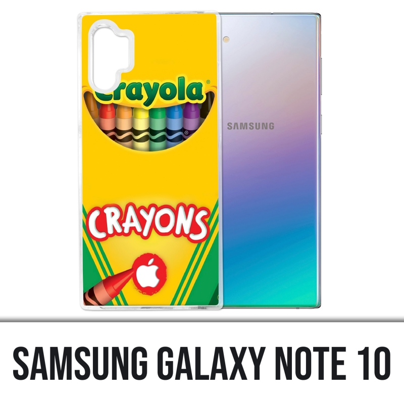 Coque Samsung Galaxy Note 10 - Crayola