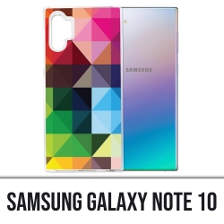Samsung Galaxy Note 10 Hülle - Mehrfarbige Würfel