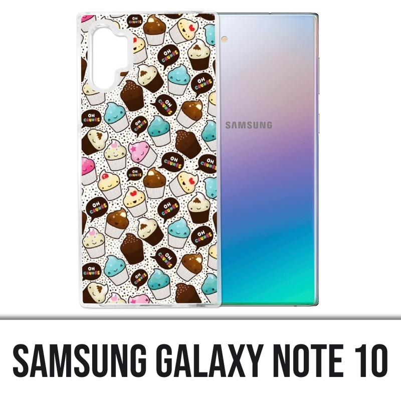 Samsung Galaxy Note 10 case - Kawaii Cupcake