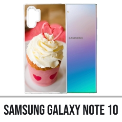 Coque Samsung Galaxy Note 10 - Cupcake Rose