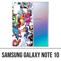 Custodia Samsung Galaxy Note 10 - Cute Marvel Heroes