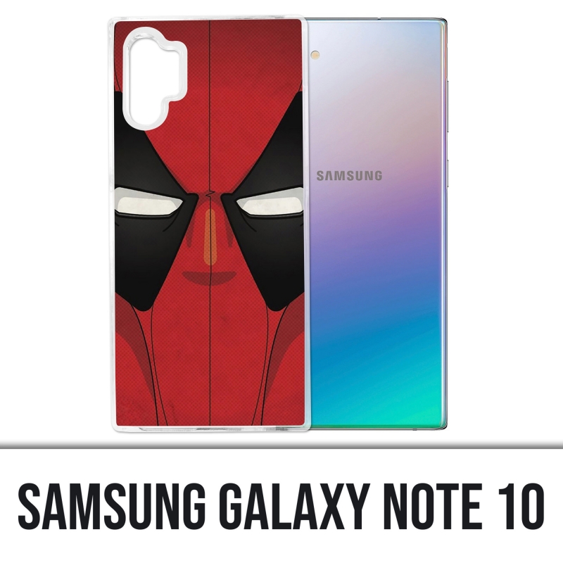 Coque Samsung Galaxy Note 10 - Deadpool Masque