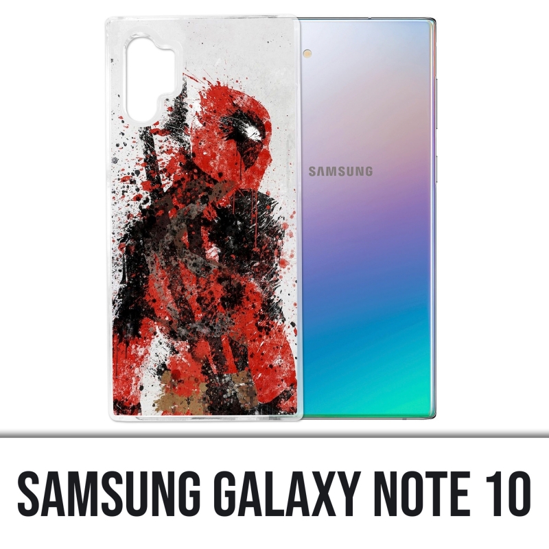 Samsung Galaxy Note 10 case - Deadpool Paintart