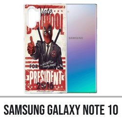 Coque Samsung Galaxy Note 10 - Deadpool Président