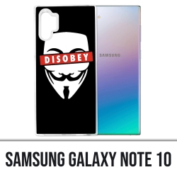 Samsung Galaxy Note 10 case - Disobey Anonymous