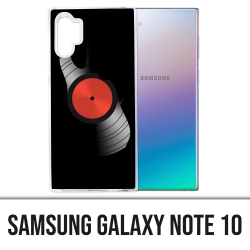 Coque Samsung Galaxy Note 10 - Disque Vinyle