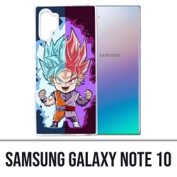 Custodia Samsung Galaxy Note 10 - Dragon Ball Black Goku Cartoon