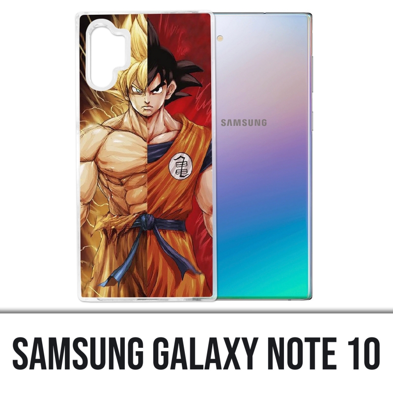 Coque Samsung Galaxy Note 10 - Dragon Ball Goku Super Saiyan