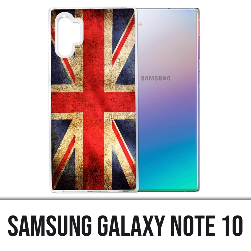 Custodia Samsung Galaxy Note 10 - Vintage Flag Uk