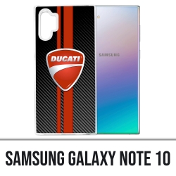 Coque Samsung Galaxy Note 10 - Ducati Carbon