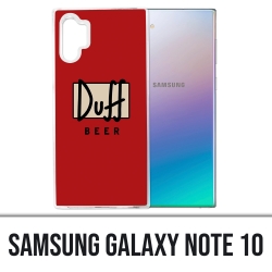 Coque Samsung Galaxy Note 10 - Duff Beer