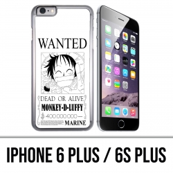 Coque iPhone 6 PLUS / 6S PLUS - One Piece Wanted Luffy