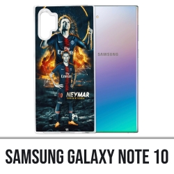 Coque Samsung Galaxy Note 10 - Football Psg Neymar Victoire