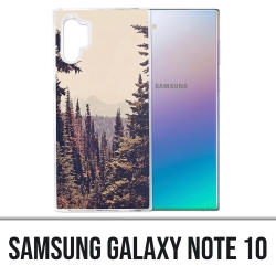 Coque Samsung Galaxy Note 10 - Foret Sapins