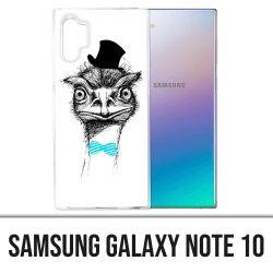 Coque Samsung Galaxy Note 10 - Funny Autruche