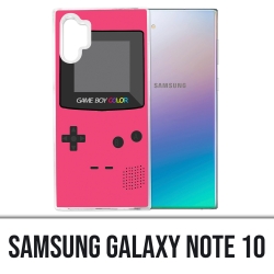 Coque Samsung Galaxy Note 10 - Game Boy Color Rose