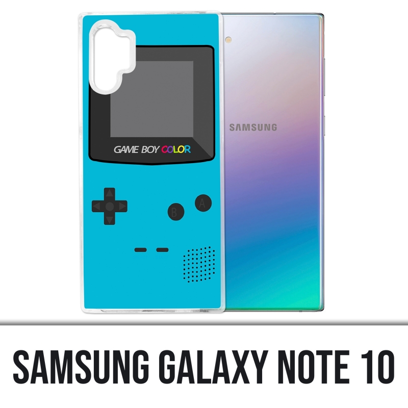 Coque Samsung Galaxy Note 10 - Game Boy Color Turquoise
