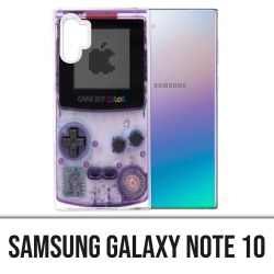 Samsung Galaxy Note 10 Case - Game Boy Farbe Violett