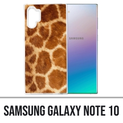 Custodia Samsung Galaxy Note 10 - Pelliccia di giraffa