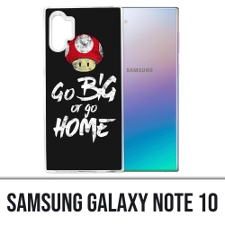 Coque Samsung Galaxy Note 10 - Go Big Or Go Home Musculation