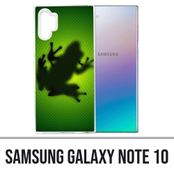 Coque Samsung Galaxy Note 10 - Grenouille Feuille
