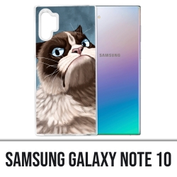 Coque Samsung Galaxy Note 10 - Grumpy Cat