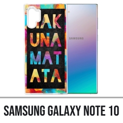 Samsung Galaxy Note 10 case - Hakuna Mattata