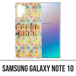 Custodia Samsung Galaxy Note 10 - Happy Days