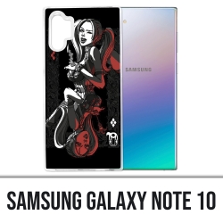 Coque Samsung Galaxy Note 10 - Harley Queen Carte