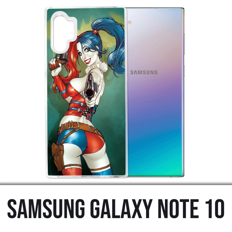 Custodia Samsung Galaxy Note 10 - Harley Quinn Comics