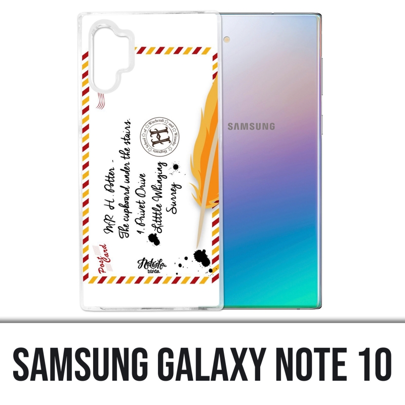 Coque Samsung Galaxy Note 10 - Harry Potter Lettre Poudlard