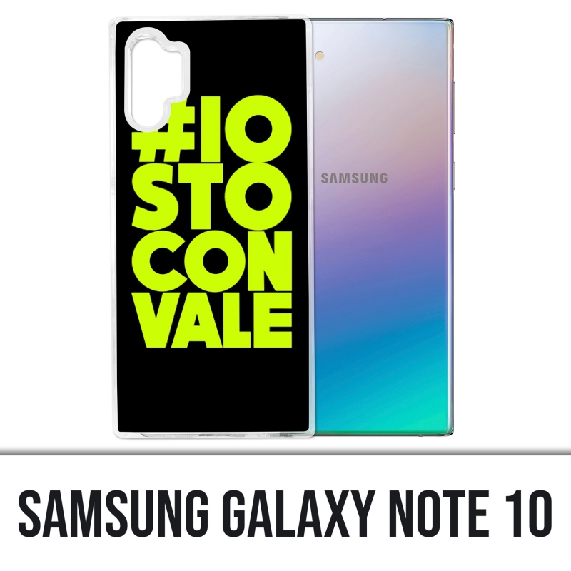 Coque Samsung Galaxy Note 10 - Io Sto Con Vale Motogp Valentino Rossi