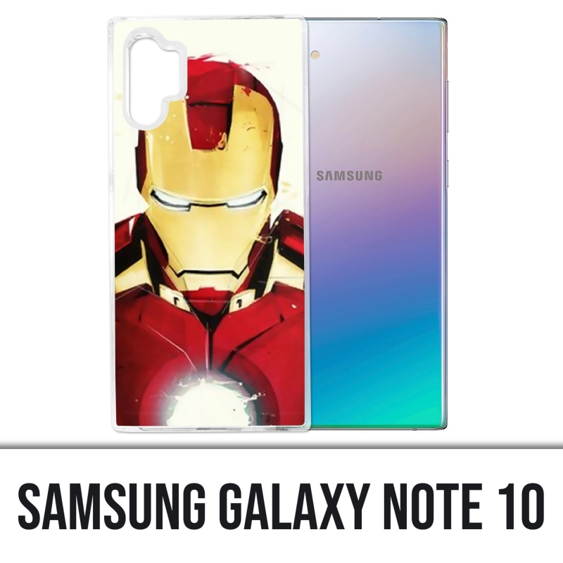 Coque Samsung Galaxy Note 10 - Iron Man Paintart