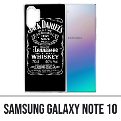 Funda Samsung Galaxy Note 10 - Logotipo de Jack Daniels