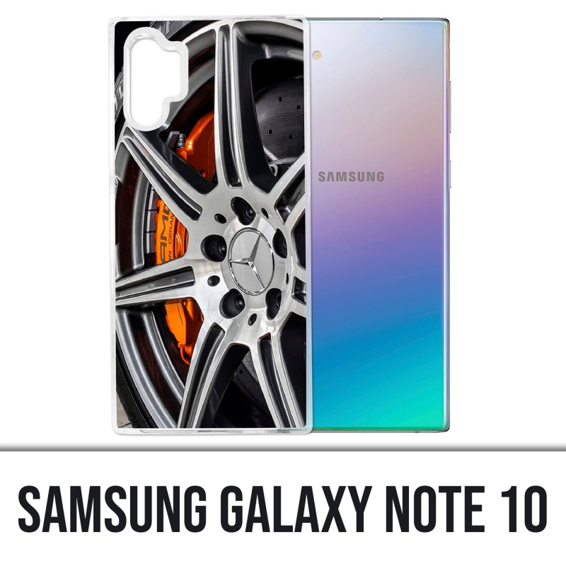 Funda Samsung Galaxy Note 10 - llanta Mercedes Amg