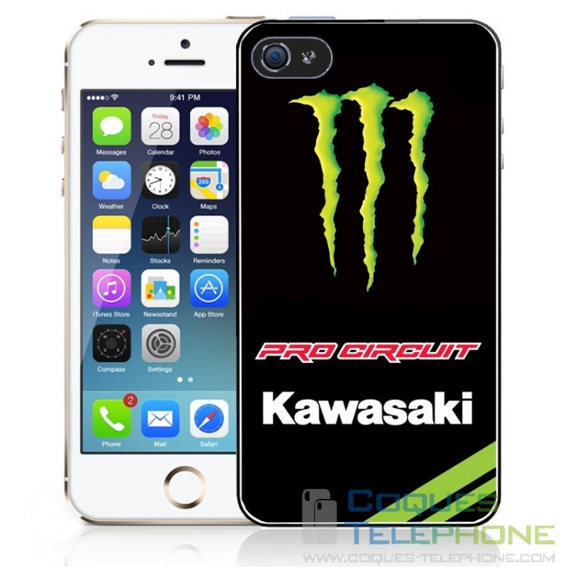 Coque téléphone Kawasaki Pro Circuit