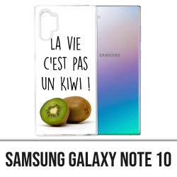 Coque Samsung Galaxy Note 10 - La Vie Pas Un Kiwi