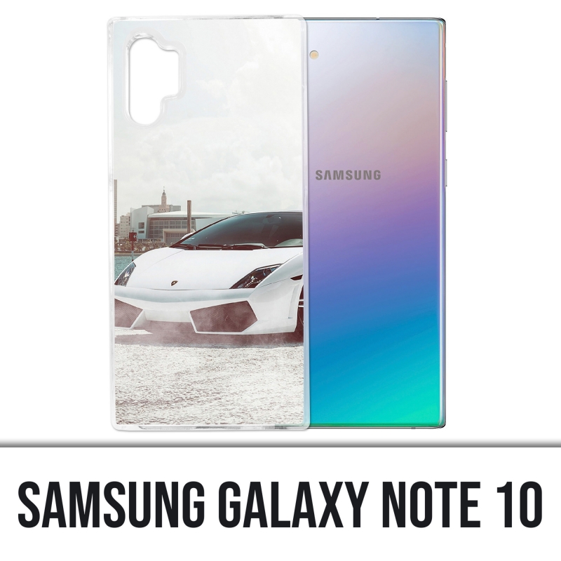 Coque Samsung Galaxy Note 10 - Lamborghini Voiture